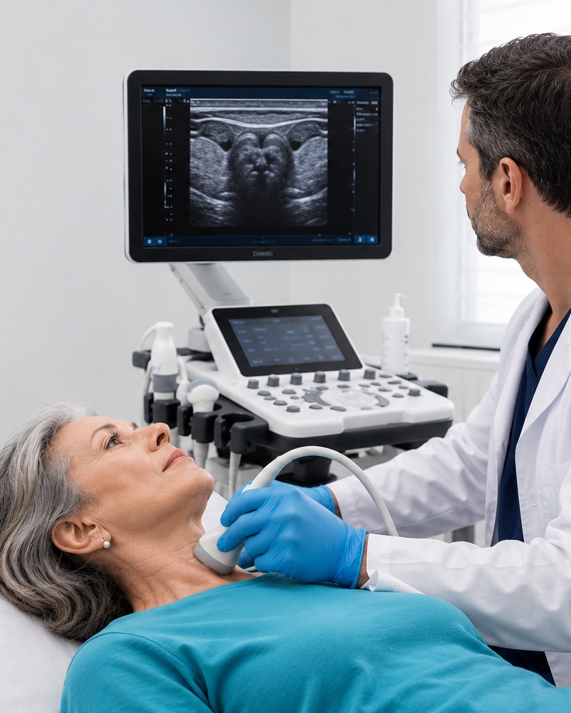 ecografia alla tiroide endocrinologia